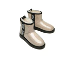Australian Shepherd(R) Ugg Boots Clear Waterproof and Shearling Women Coated Classic - Black