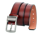 Fashion Male Man Faux Leather Belt Strap Alloy Pin Buckle Pants Waistband Gift Black