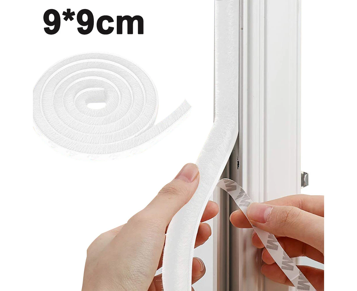 5M Pack 3M Adhesive 9*9mm Door And Window Sealing Strip - White