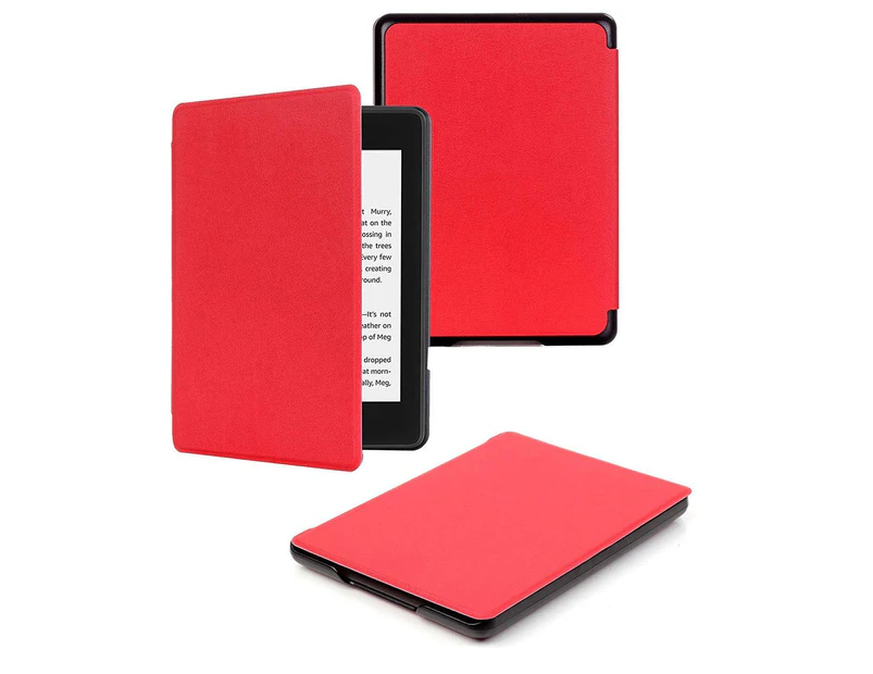 Kindle case, slimfit cover for Kindle 11th generation, 6" basic Kindle 2022, red