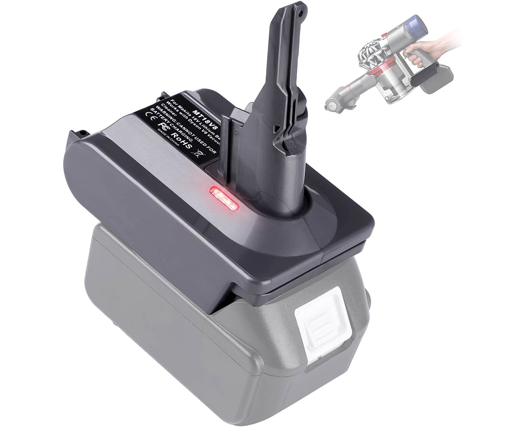 Dyson V10 Battery Adapter Makita 