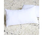 Pillow Inserts, Decorative Throw Pillow Inserts, Pillow Form Insert Indoor Couch Pillows for Sofa, Bed (2, 12X20 in) - 2