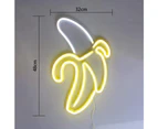 1pc-LED Banana Acrylic Backplane Neon Light