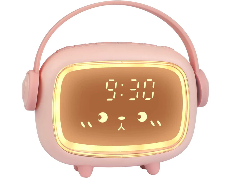 Alarm Clock Children Digital Children'S Alarm Clock Light Alarm Clock Digital Clock Angel Night Light Alarm clock