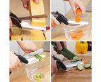 2 In 1 Smart Multi-Function Kitchen Scissors With Cutting Board For Picnic And Kitchen