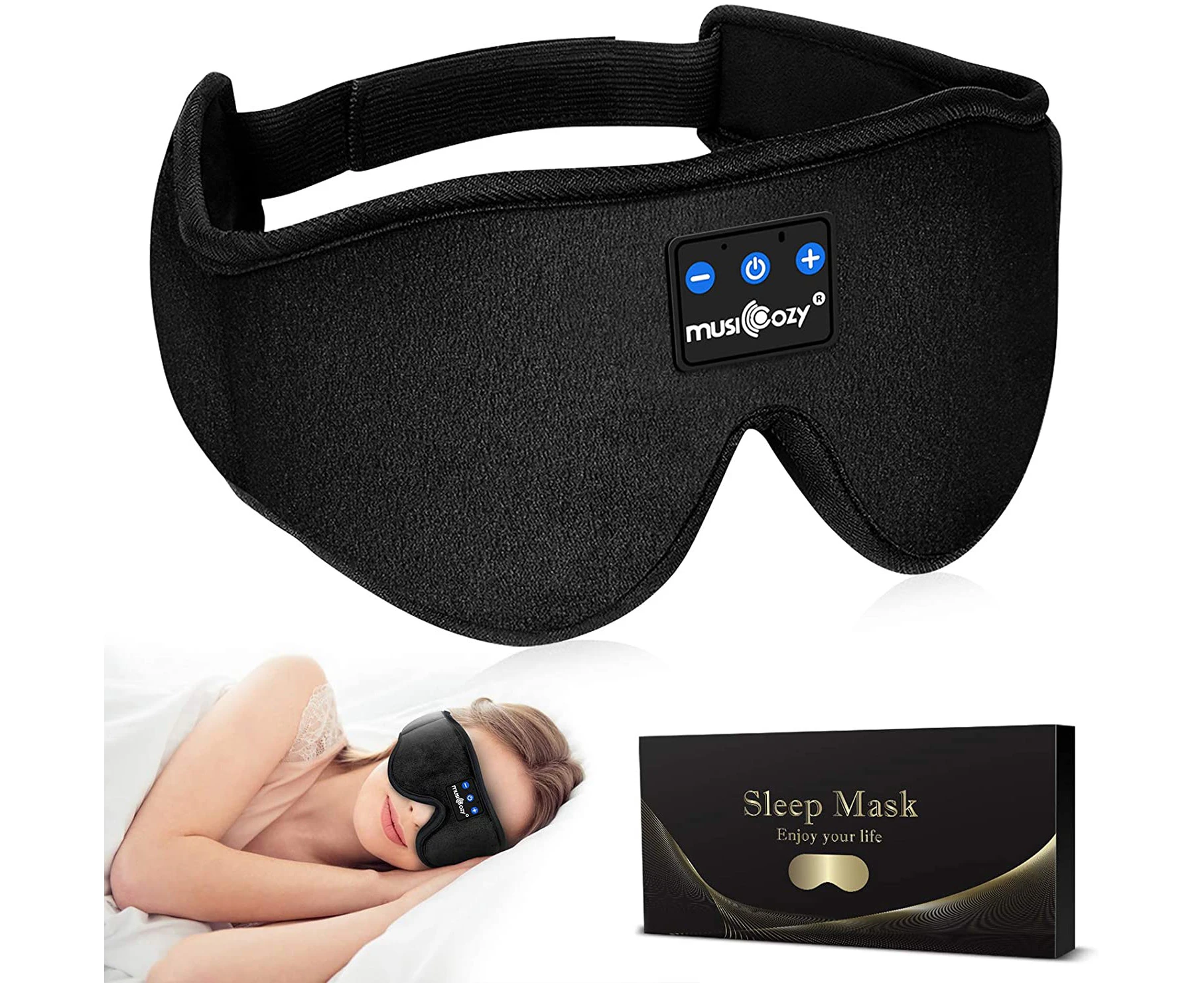 SERENITY Wireless Sleep Mask Headphones Bluetooth 5.0 – Jabees Store