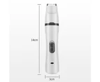 3 in 1 Multi Function Electric Dog Nail Trimmer Kit, Portable Rechargeable Low Noise Pet Nail Trimmer Painless-Black