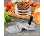 Aluminum Burger Press, Smash Hamburger Press, Non Stick Burger Patty Maker Mold for Stuffed Ground Beef/Sliders/Sausage/Veggie/Salmon Patties BBQ