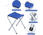 Portable Folding Stool - 1 Pack Outdoor Camping Chairs, Lightweight Small Collapsible Seat for Travelling Fishing Hiking Walking Picnic
