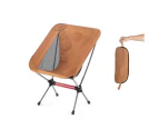 Naturehike Folding Moon Chair Outdoor Fishing Ultralight Portable Camping Chair Regular - Amber