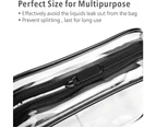 Clear Toiletry Bag, Packism 3 Pack TSA Approved Toiletry Bag