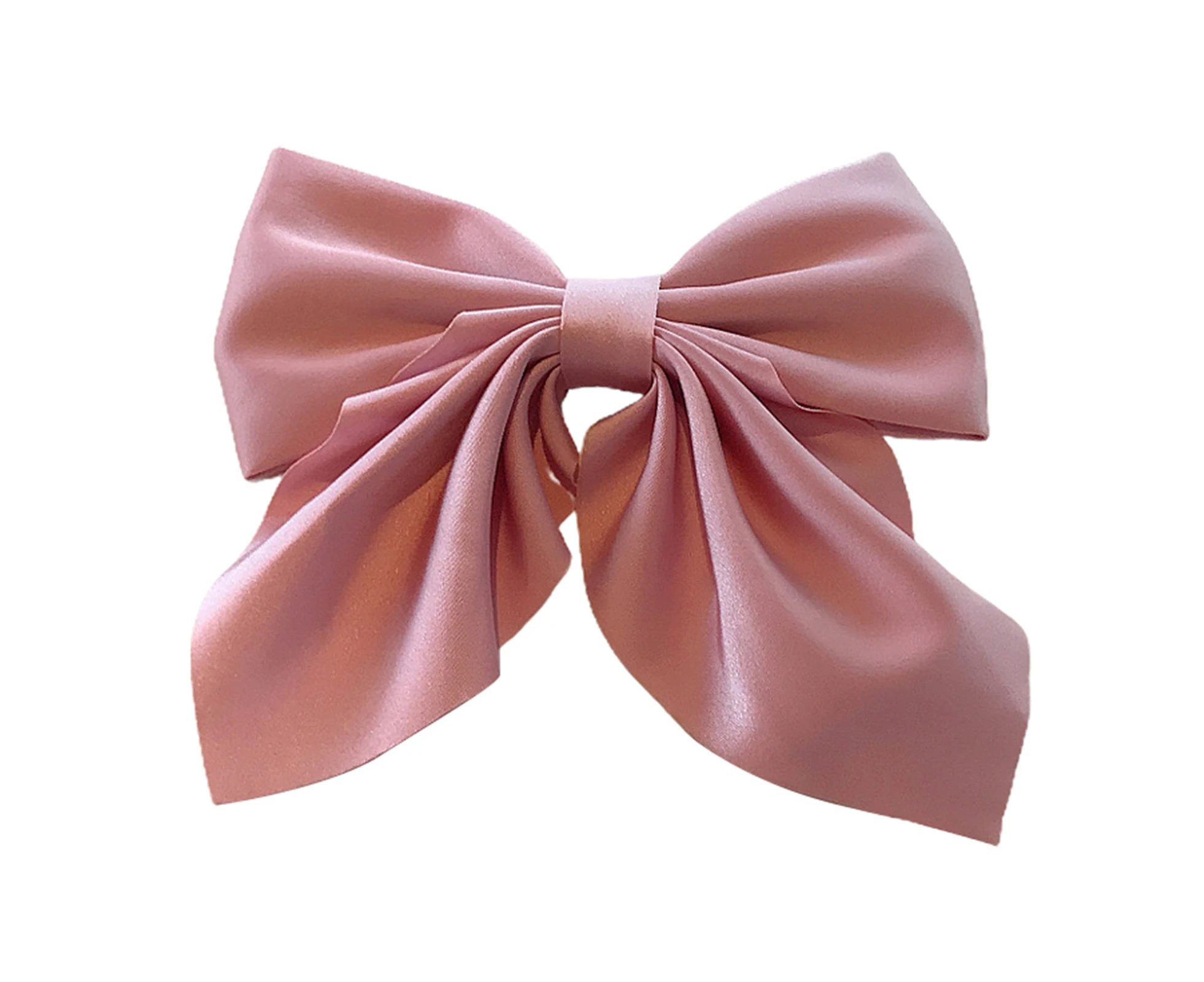 Hairpin Bowknot Shape Easy Attachment Fashionable Hair Bow Clips for  Girl-Pink .au