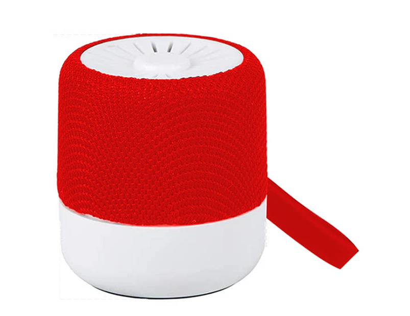 Portable Bluetooth Speakers, Outdoor Wireless Mini Waterproof Shower Travel Speaker with Driver-Red