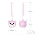 Mini Speakers Wireless- 4. 2 Audio Portable Subwoofer Speaker- Cute Wolf- Shaped Kids Speaker with Hanging Rope