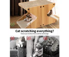 Pawz Cat Scratching Scratcher Board Cat Tree Pad Lounge Toy Corrugated Cardboard