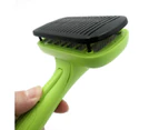 Cat Grooming Brush, Self Cleaning Slicker Brushes For Dogs Cats Pet Grooming Brush Tool Gently Removes Loose Undercoat
