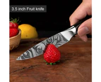 8 Pcs High Carbon Stainless Steel Knife Set Green