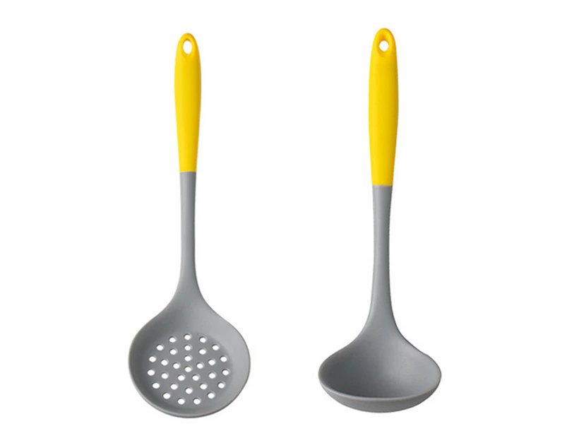 Kitchen Utensils Set, Heat Resistant Non Stick Cooking Tools incl.2 Pieces, Durable Silica gel Material.