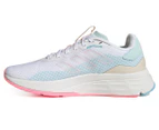 Adidas Women's Speedmotion Running Shoes - Cloud White/Matte Purple Met./Beam Pink