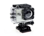 sj4000 Mini Camera 30m Waterproof Case 5M Pixel Wide Angle Supporting 32G TF Card High Clarity Sports DV for Outdoor - Silver