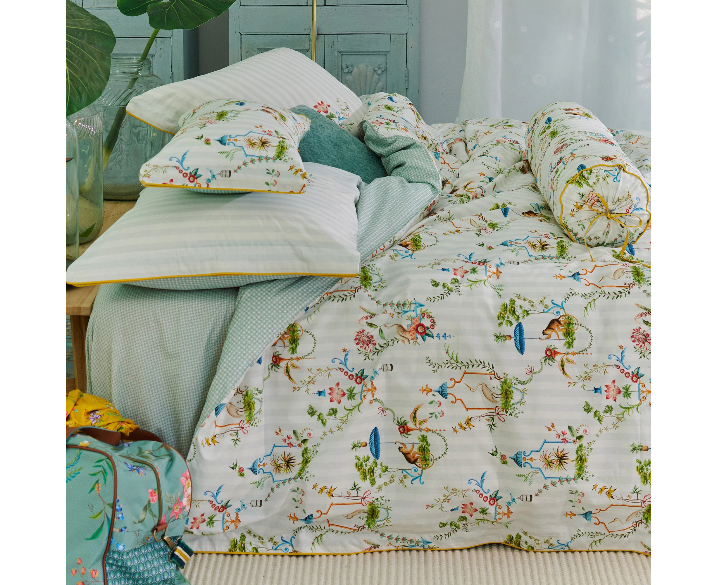 Pip Studio Pip Studio Singerie White Cotton Quilt Cover Set