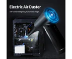 C4915 Electric Air Duster Handheld High Power USB Charging Cordless Dust Blower Compressed Air Can Vacuum Cleaner for Computer Keyboard