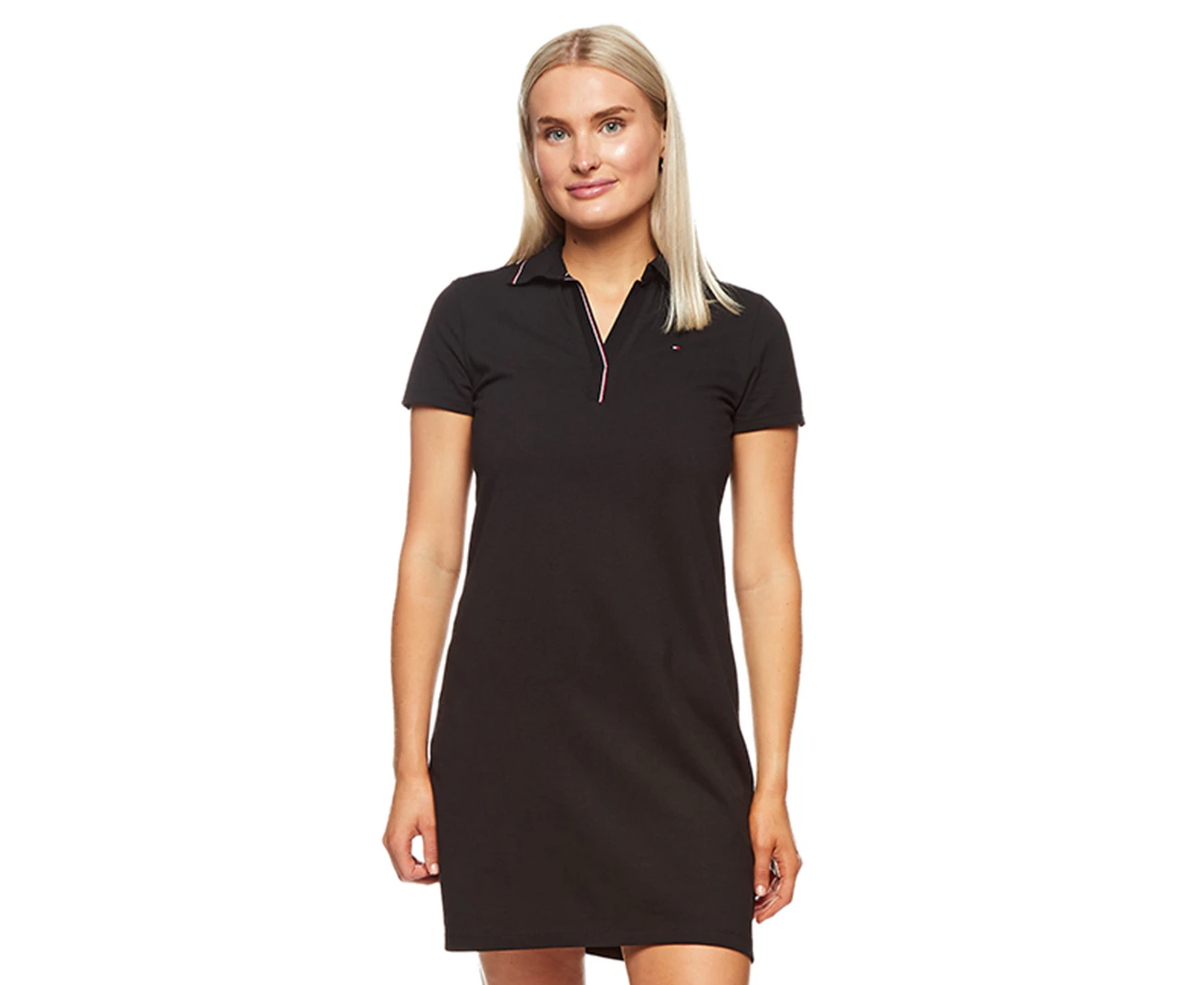 Tommy Hilfiger Women's Aila Polo Dress - Deep Black