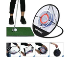 Portable Golf Net Chipping Pop-Up Golf Practice Net Golf Practice Net Self-Training Golf Indoor Training Network