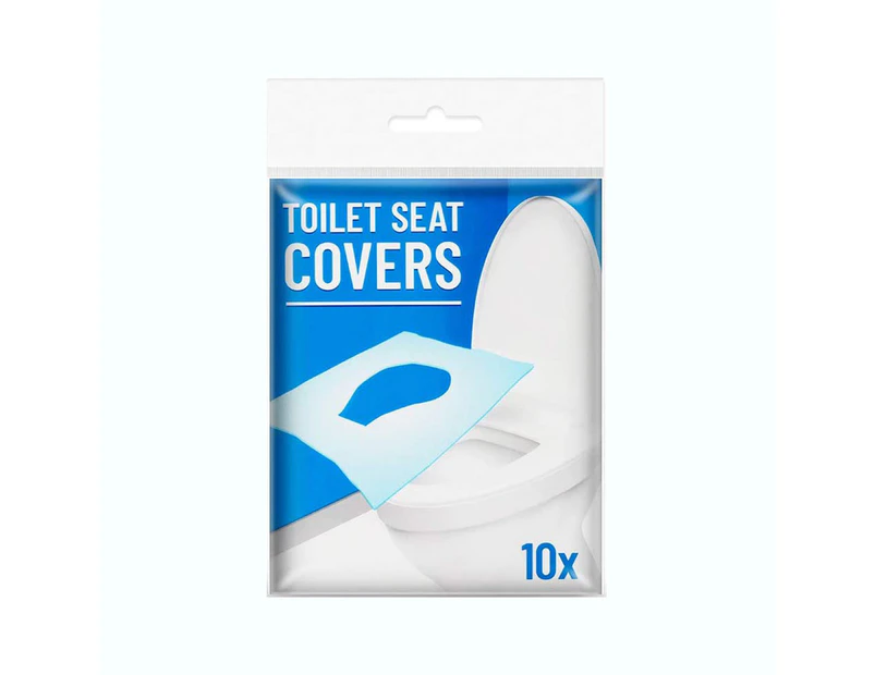 10pcs Toilet Seat Cover Paper Sanitary Disposable Travel Biodegradable