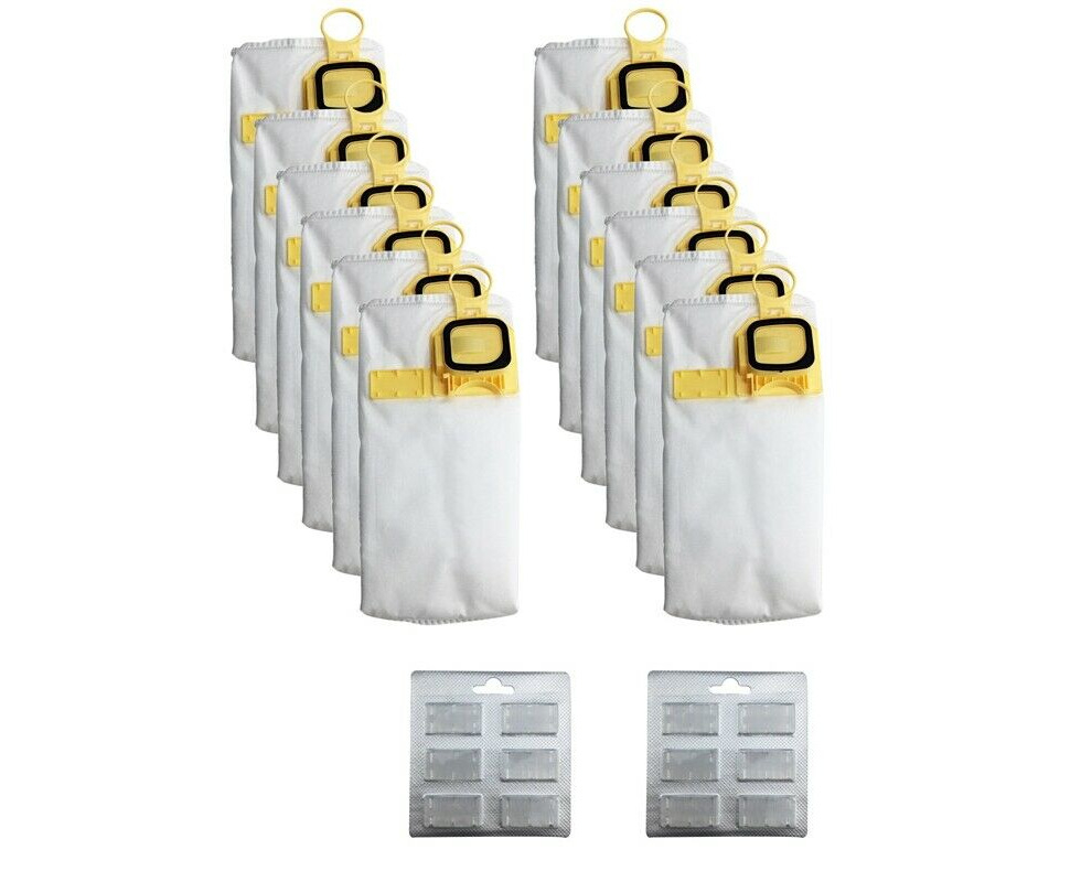 12 X vacuum bags for Vorwerk Kobold VK140 and VK150<!-- -->