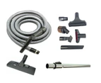 Auskay 12 metre ducted vacuum cleaner hose and accessories kit (hose, rod, tools)