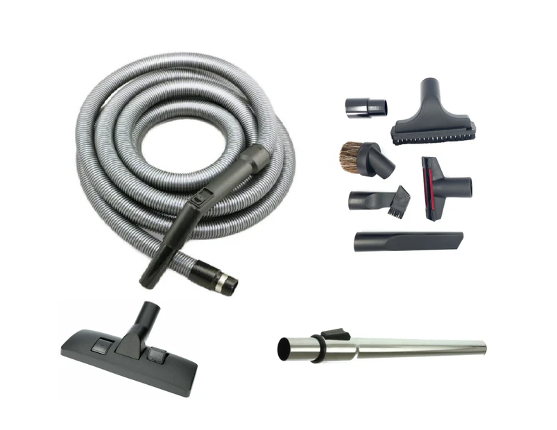 9 Metre ducted vacuum cleaner hose and accessories kit