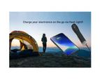 Rechargeable Flashlight With Portable Charger T6 LED Torch With 3 Light Modes