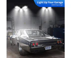 Upgraded LED Garage Light 80W with Deformable 5 Leaf
