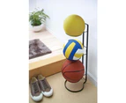 Space-saving Practical Durable Creative Ball Rack Basketball Holder Show Shelf Metal Stand
