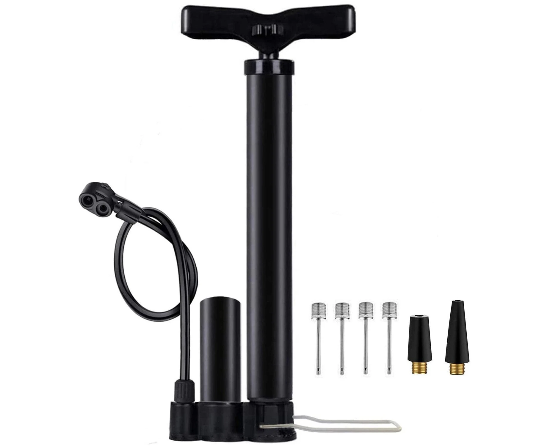 Portable Ball Pump Inflator Bicycle Pump 160Psi Max