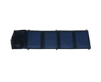 8W Portable Foldable 4 Panels Solar Charger Power Bank for Smart Phones iPad-Army Green-8W-Army Green-8W-Army Green-8W
