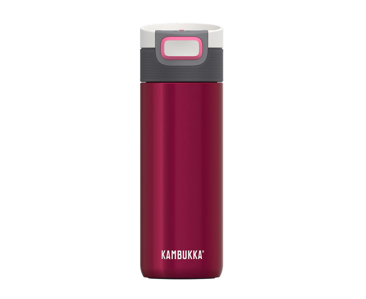 Kambukka Etna Grip 3in1 Snapclean 500ml Travel Mug Drinking Tumbler Blackberry