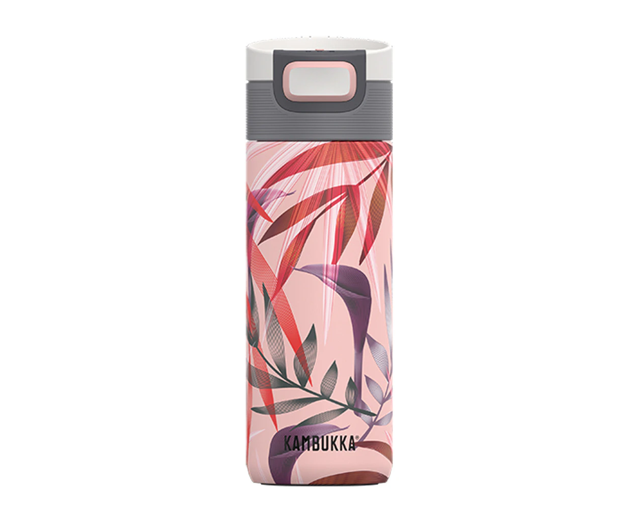 Kambukka Etna 3-in-1 Snapclean 500ml Travel Mug - Trumpet Flower