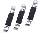 3 Pieces Magnetic Bottle Openers Can Opener Classic Beer Opener Stainless Steel Small Bottle Opener Can Tapper with Magnet for Camping and Traveling