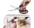 High-quality stainless steel kitchen scissors chicken bone scissors