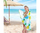Beach Towel, Oversized Microfiber Beach Towels for Travel, Quick Dry Towel for Swimmers Sand Proof Beach Towels for Women Men Girls