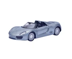 Bestjia 1/32 for Porsche 918 Diecast Pull Back Model Car Vehicle Toy Cake Table Decor - Grey