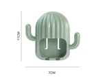 3Pcs Cactus Toothbrush Holder Cute Free Punching Multifunctional Drain Bathroom Storage Hook Hot Sale