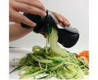 Vegetable Spiralizer, Pack of 1, White,Spiral Vegetable Slicer & Zucchini Pasta Noodle Spaghetti Maker