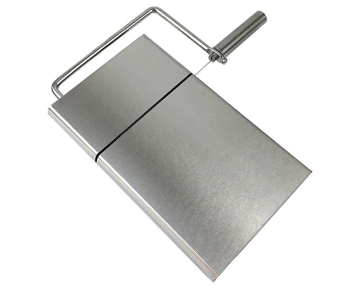 Cheese Slicer Guillotine Style Sleek Modern Design Stainless Steel