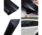 langma bling Black Car Window Tint Film Glass Auto Sticker House Commercial Solar Protection-Black 25%