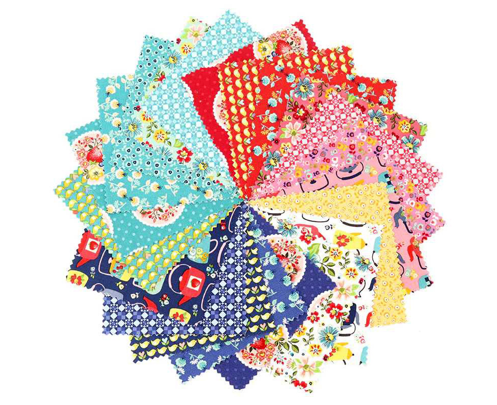 Poppie Cotton B's Sewing Kit Fabric Collection Little 