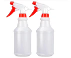 Empty Spray Bottles (500ml/2Pack) - Adjustable Spray Bottles for Cleaning Solutions - No Leak and Clog -spray bottle For Plants, Pet, Bleach Spray, Vinegar