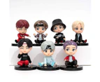 7pcs Bts Cake Toppers Characters Set Of Action Figure Toys Cake Toppers For Bts Birthday Party Suppl